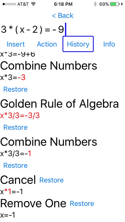 Algebra Tool