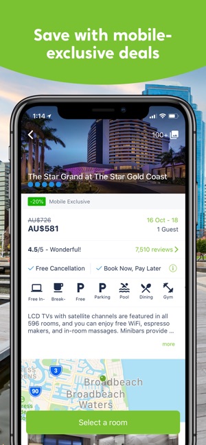 Wotif Hotel, Flight & Packages(圖2)-速報App