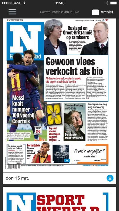 Het Nieuwsblad Krant | App Price Drops