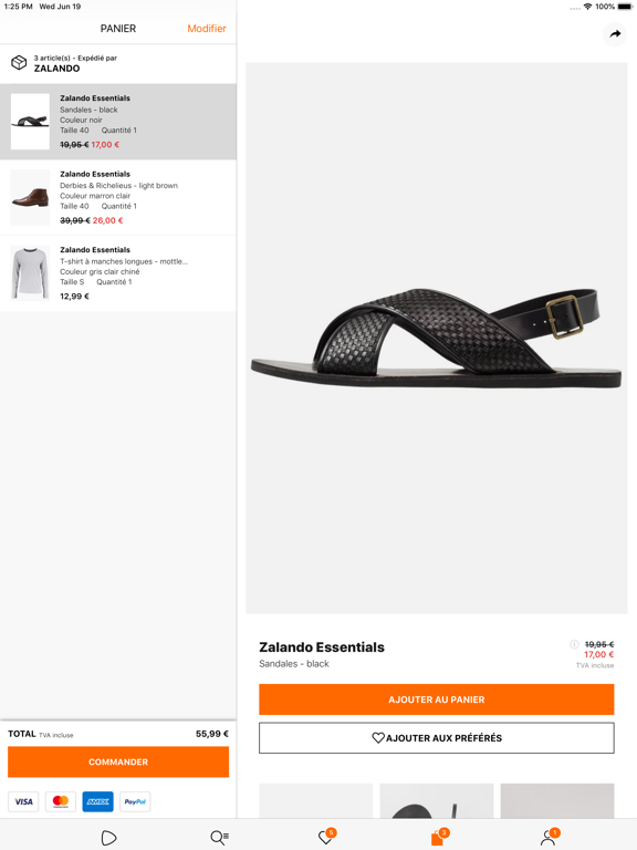 Zalando - Shopping mode Zalando - Shopping mode