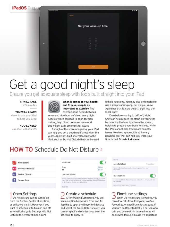 Tablet User for iPad magazine