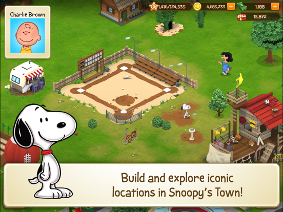Peanuts: Snoopy Town Tale на iPad