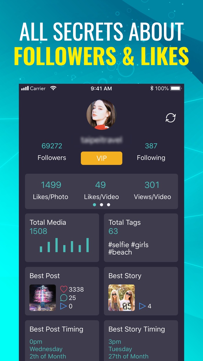 Followers Track for Instagramº