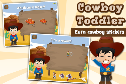 Cowboy Toddler Learning Games - náhled