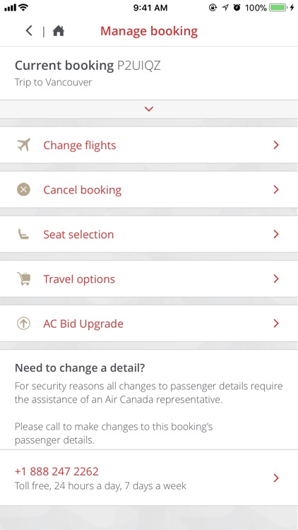 Air Canada screenshot-4
