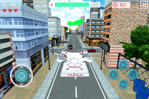 Drone Pizza Delivery 3D screenshot 3