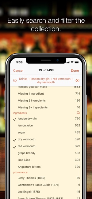 Martin’s Index of Cocktails(圖5)-速報App