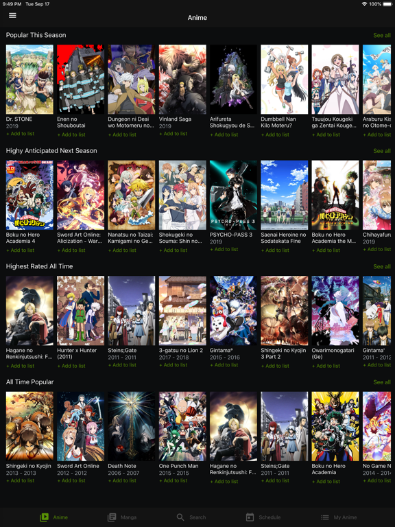 Anime apps: TV Shows & Moviesのおすすめ画像1