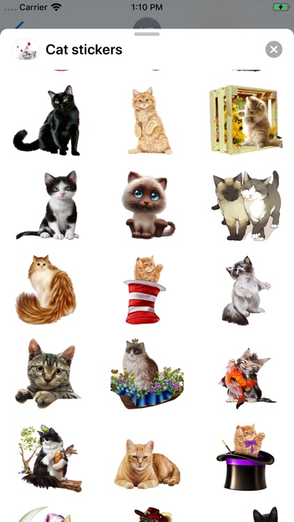 Cat stickers screenshot-3