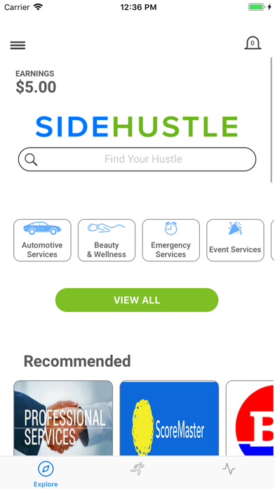 Side Hustle App screenshot 2