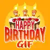 Birthday Gif - Stickers App Delete
