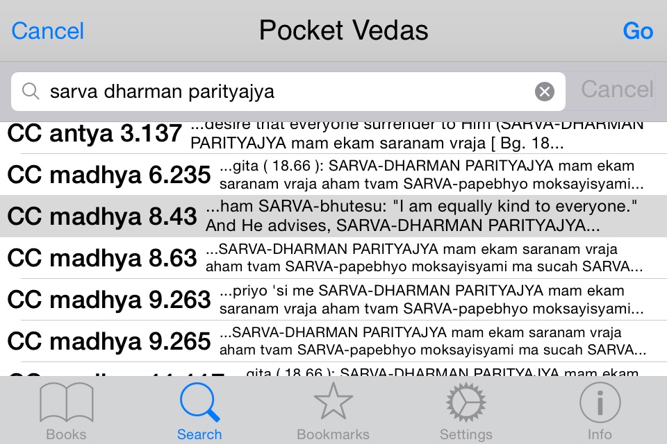 Pocket Vedas screenshot 4