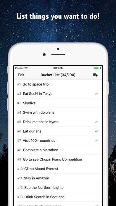 Bucket List Maker screenshot 3