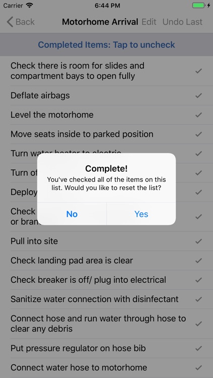 Ultimate RV Checklist screenshot-6