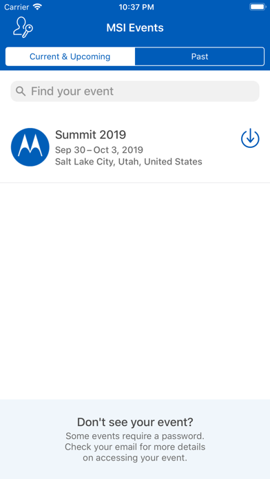 Motorola Solutions Events screenshot 2