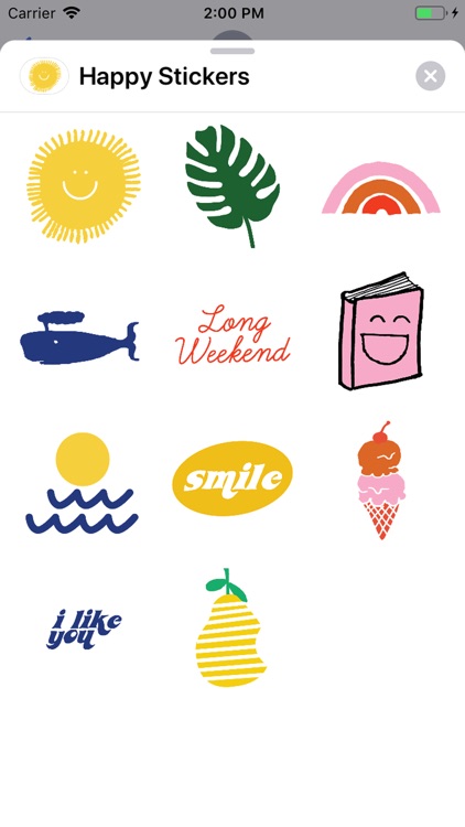 Happy Stickers