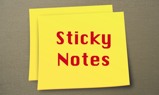 Sticky Notes on TV icon