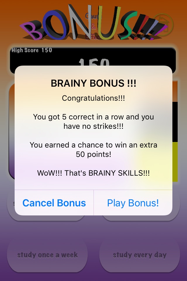 Brainy Skills Cause and Effect screenshot 3