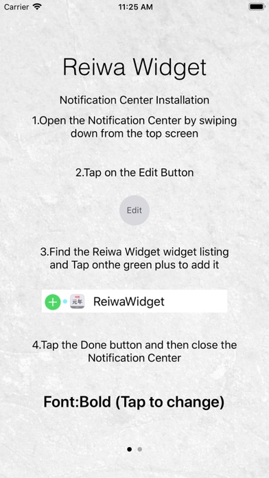 How to cancel & delete Reiwa Widget from iphone & ipad 2