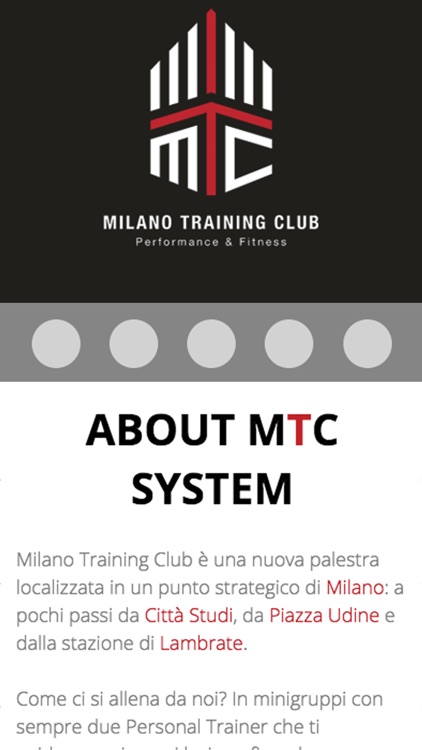 Milano Training Club