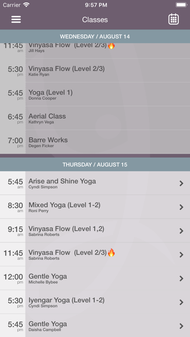 Midland Yoga Works screenshot 2