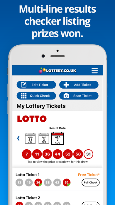 national lotto results checker