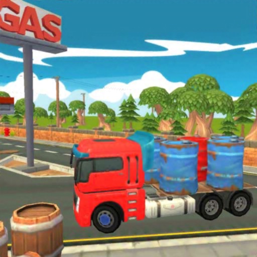 Cargo Truck Toon City Simulato