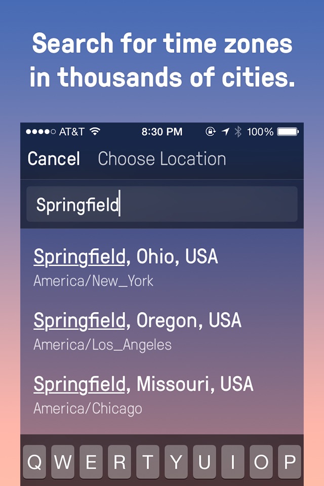 Time Zones by Jared Sinclair screenshot 2