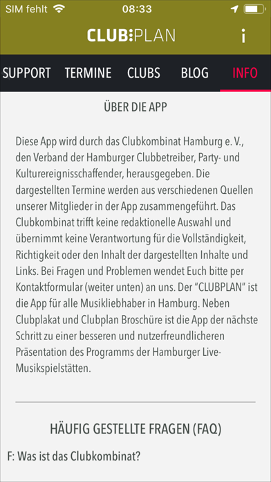 How to cancel & delete Clubplan - Musik in Hamburg from iphone & ipad 4