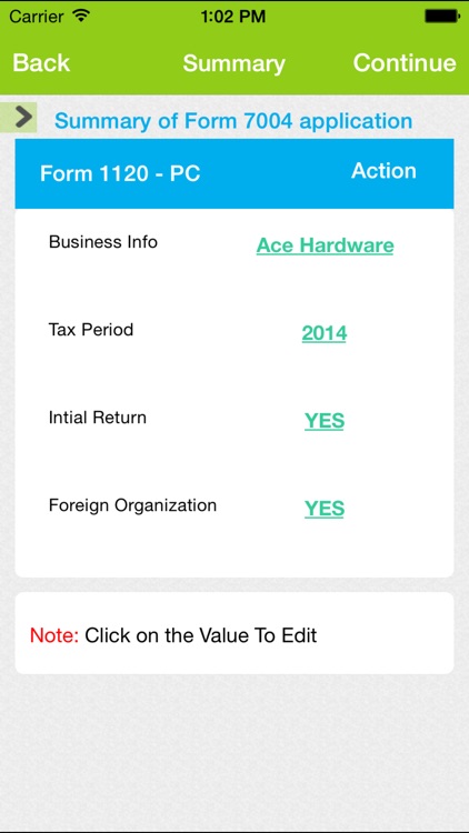 Extension Tax 7004 screenshot-4