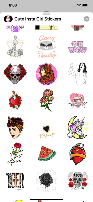 Bad & Mad Girl Stickers(圖4)-速報App