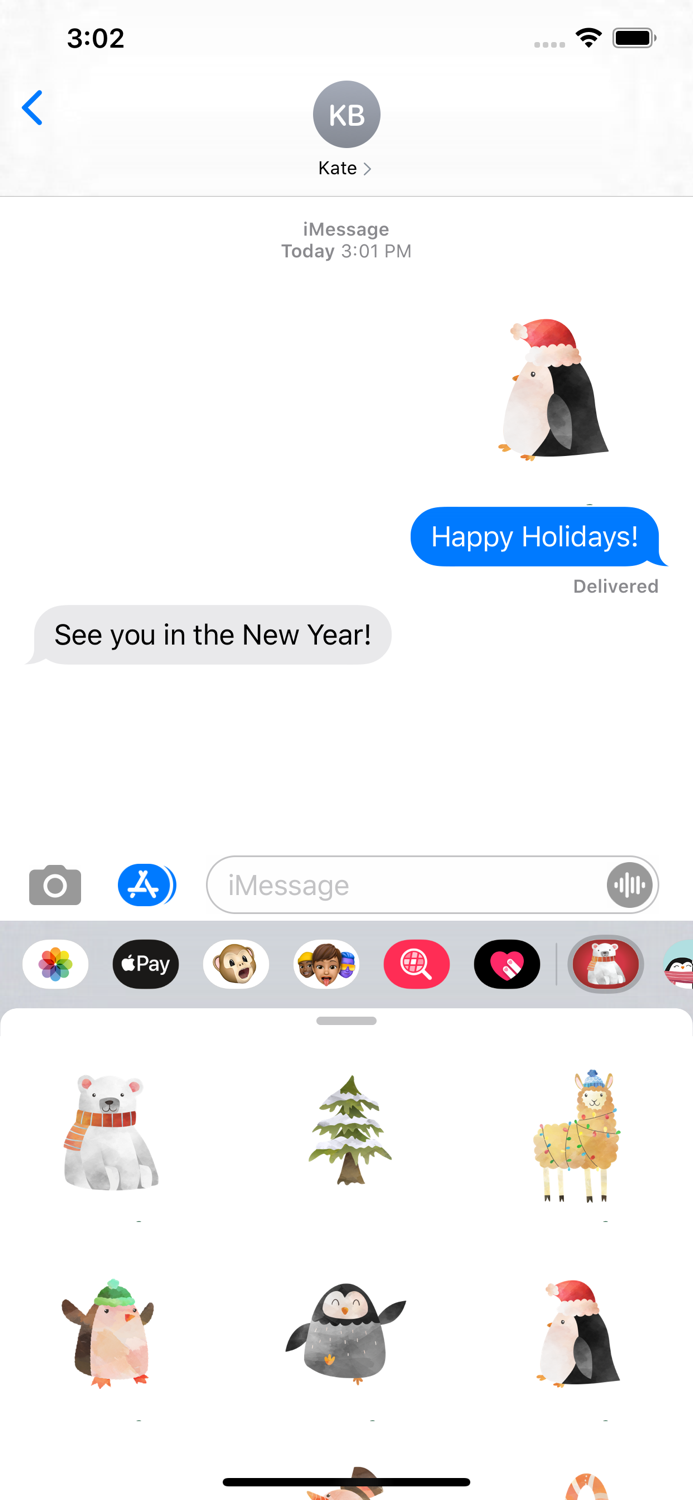 Happy Holidays Christmas Emoji