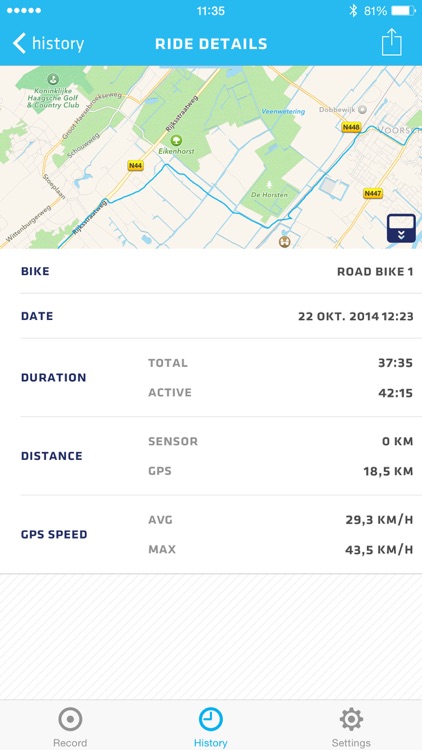BikeBoard: Bike/GPS computer screenshot-3
