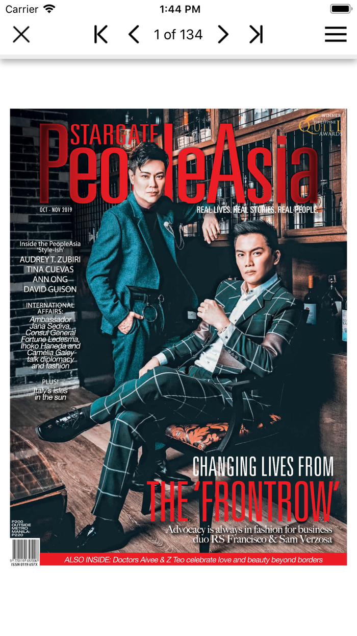 Stargate PeopleAsia Magazine