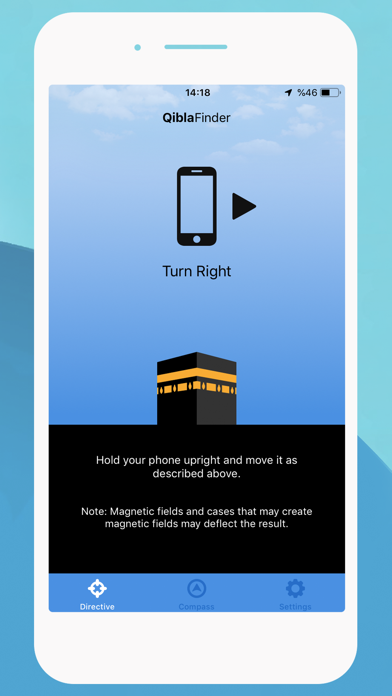 Digital Qibla Finder: Compass screenshot 3
