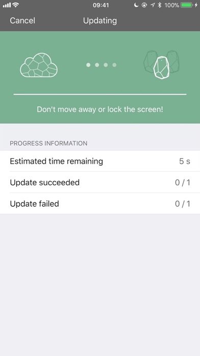 How to cancel & delete Estimote Deployment from iphone & ipad 3