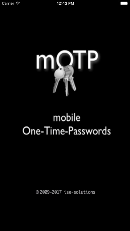 mOTP - mobile OneTimePasswords