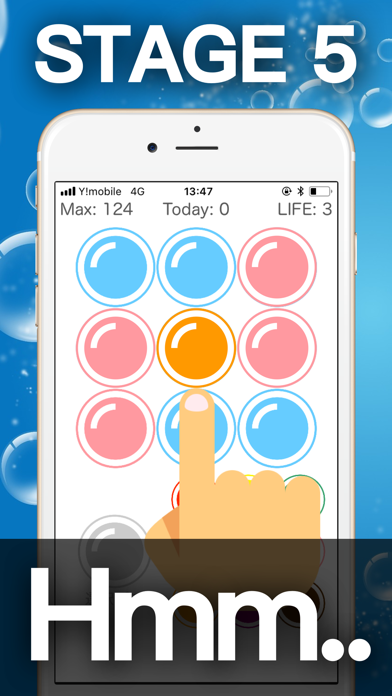Concentration Game, 9Bubbles screenshot 2