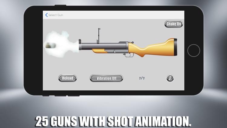 Gun Sounds on Shake