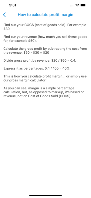 Margin and Markup Calculator +(圖4)-速報App