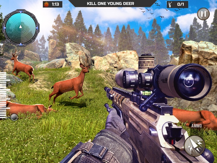 鹿 狩猎 -- 苹果浏览器 射手