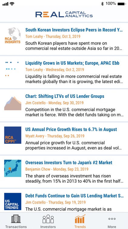 Real Capital Analytics screenshot-4