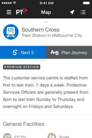 Public Transport Victoria app screenshot 4