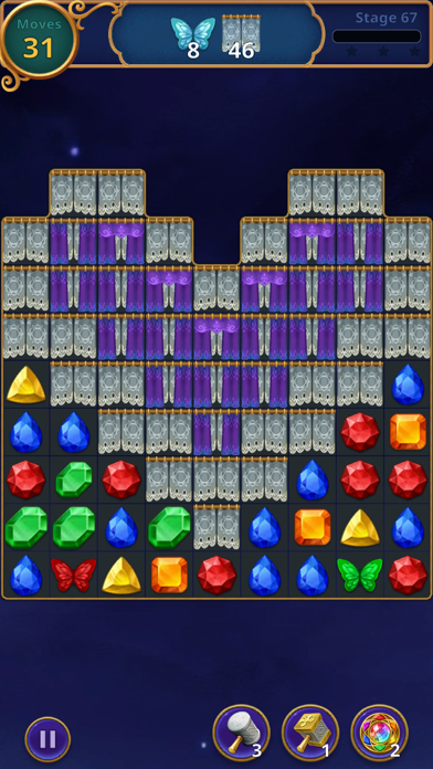 Jewels Magic: Mystery Match3 screenshot 3