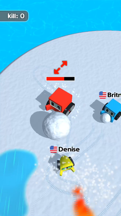 Snowbattle.io - Bumper Cars screenshot 4