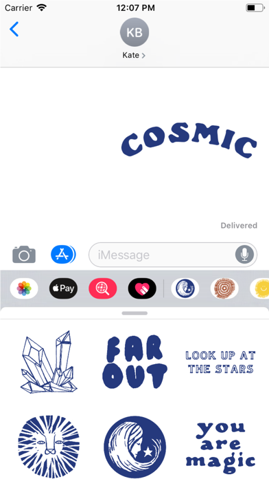 Cosmic Stickers screenshot 2