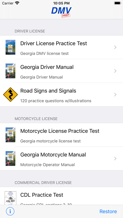 How to cancel & delete Georgia DMV Test Prep from iphone & ipad 1