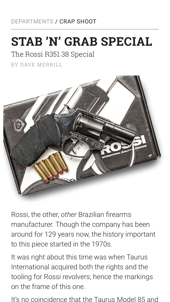 RECOIL Presents Concealment