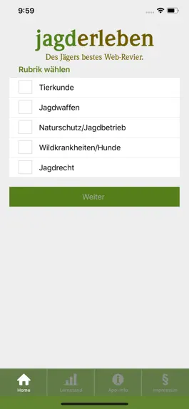 Game screenshot Jagdprüfung Bayern apk