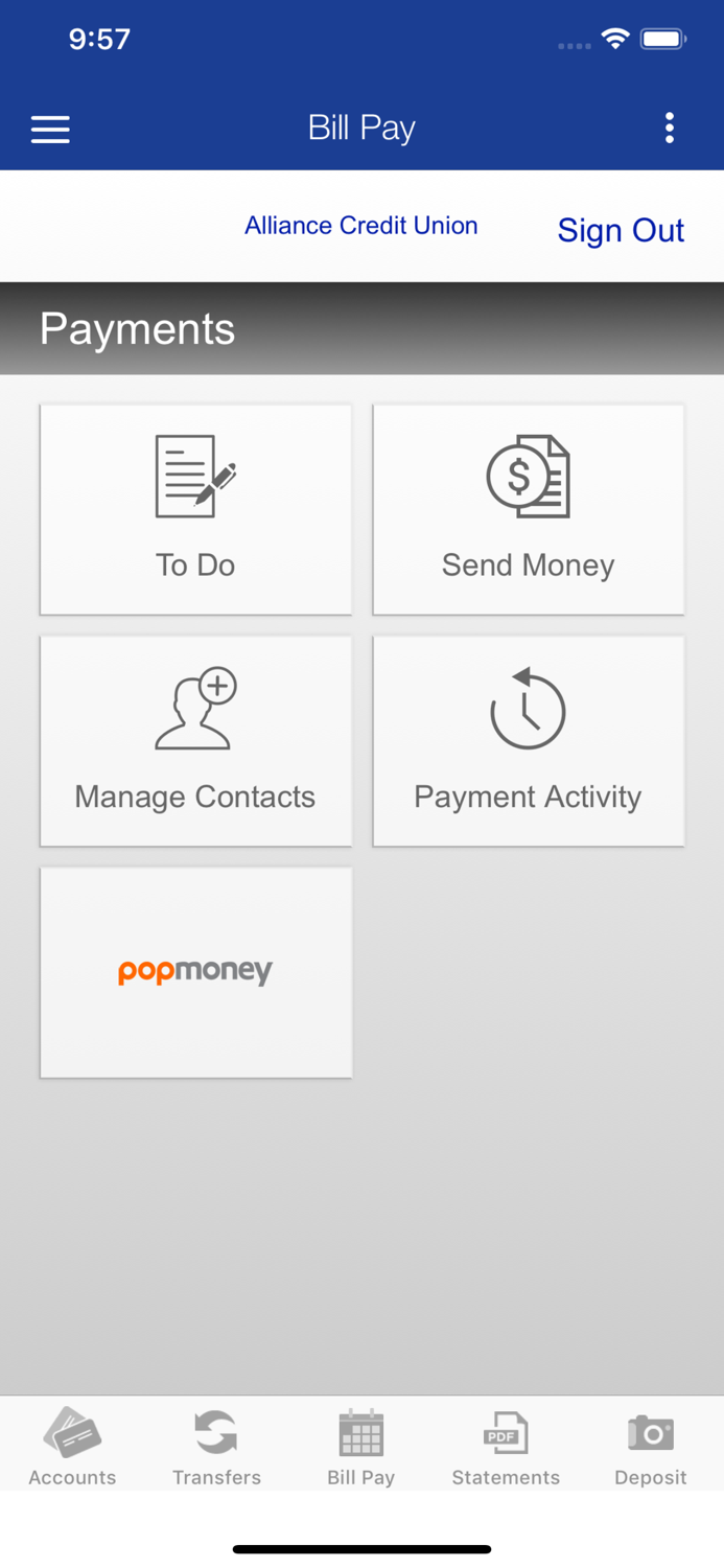 Alliance Credit Union Mobile